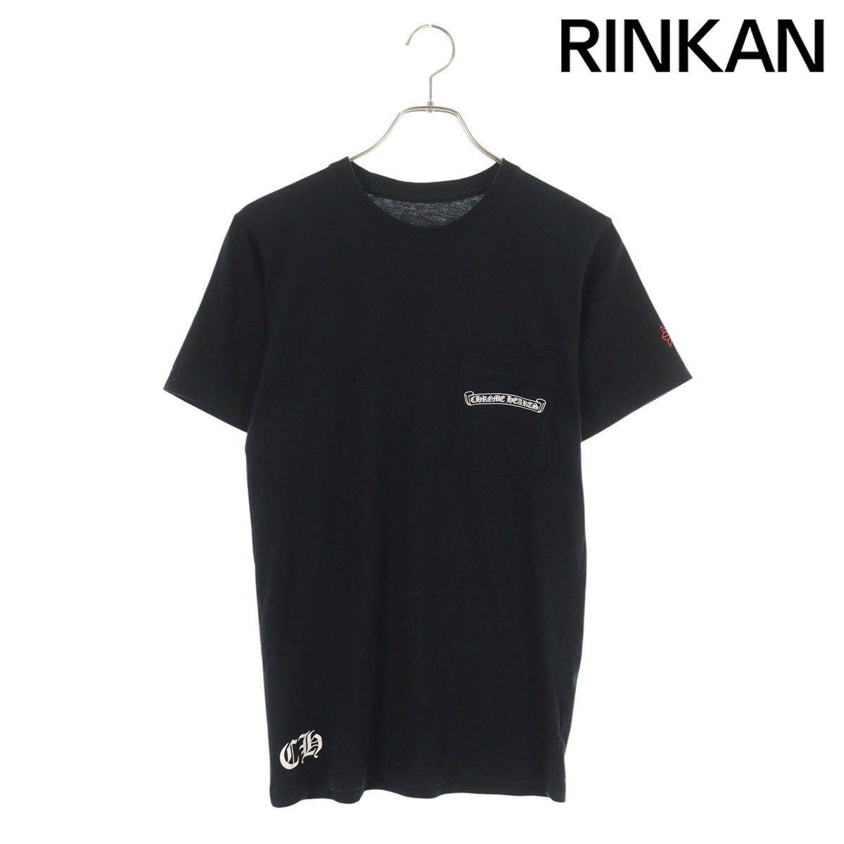 クロムハーツ CH T-SHRT/1 バックスクロールロゴプリントTシャツ