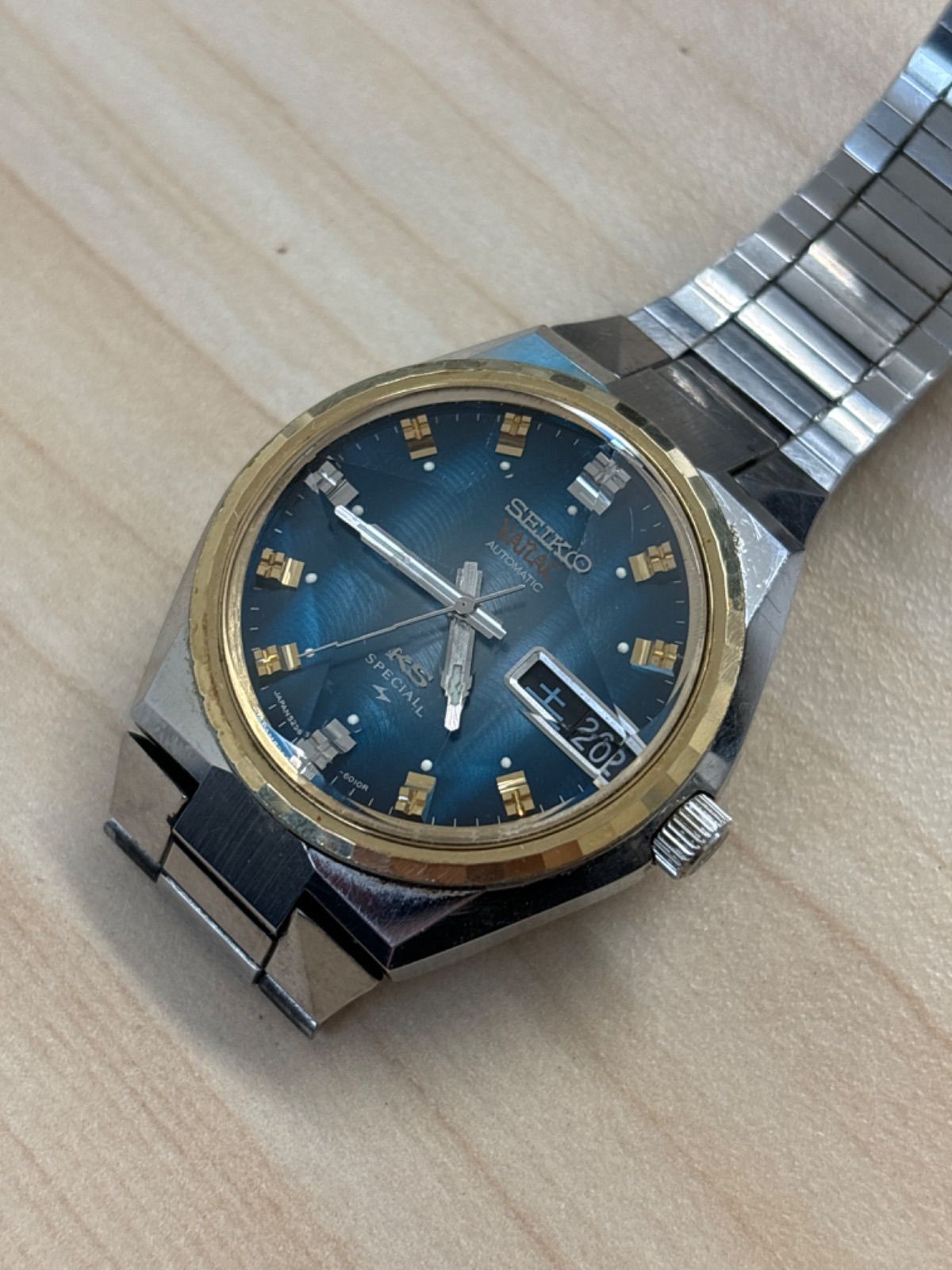 未使用※インド ブロックプリント 中綿入りベビーキルト エメラルド