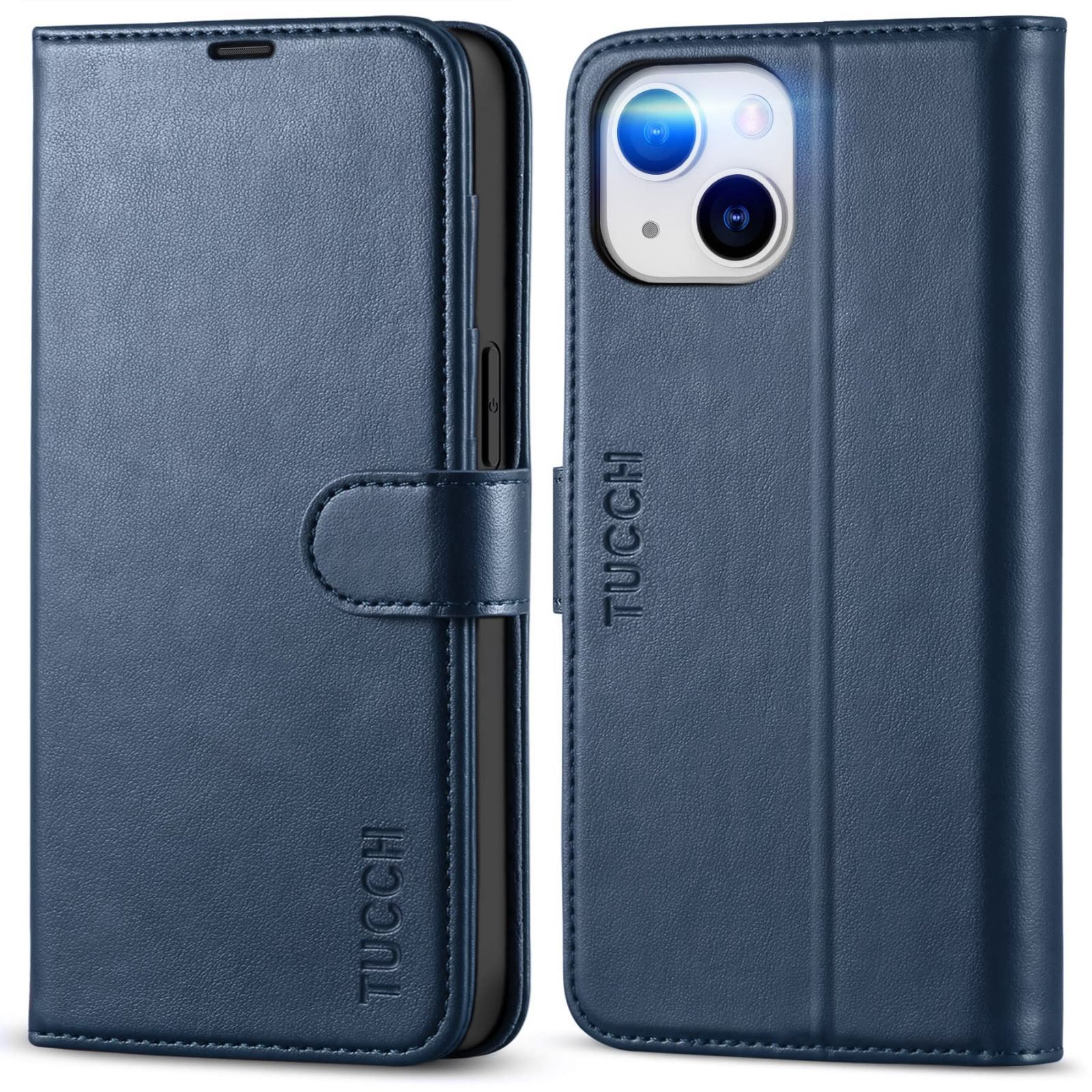 【新着商品】手帳型 カード収納 スタンド機能 手帳型 高級PU合皮 ケース マグネット ケース [RFIDブロッキング] アイフォン14 14 財布型 Phone スマホケース(iPhone 対応 14 6.1インチ iphone14 対応) TUCC