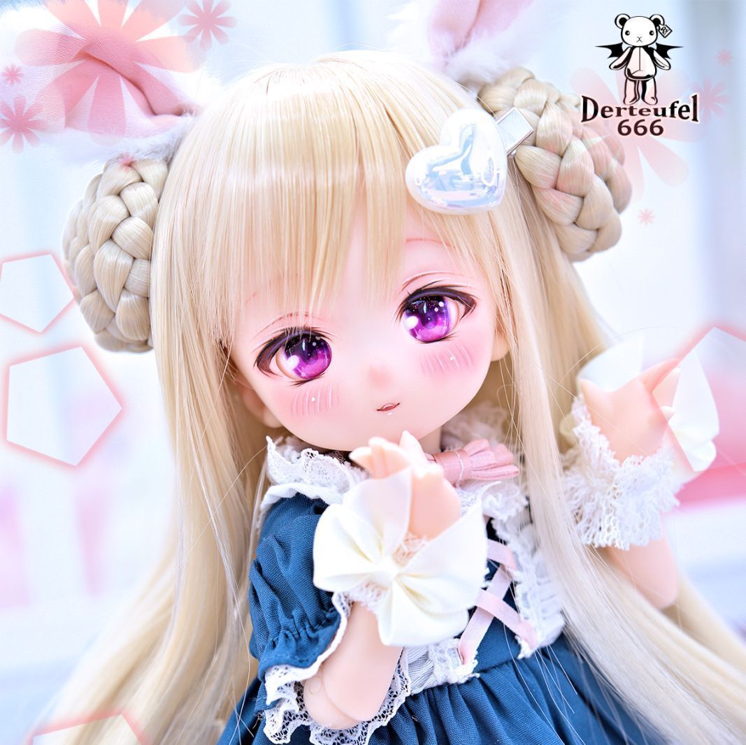 れんっ子】imomodoll MIKO カスタムヘッド SW肌 MDD向け 1/4ドール