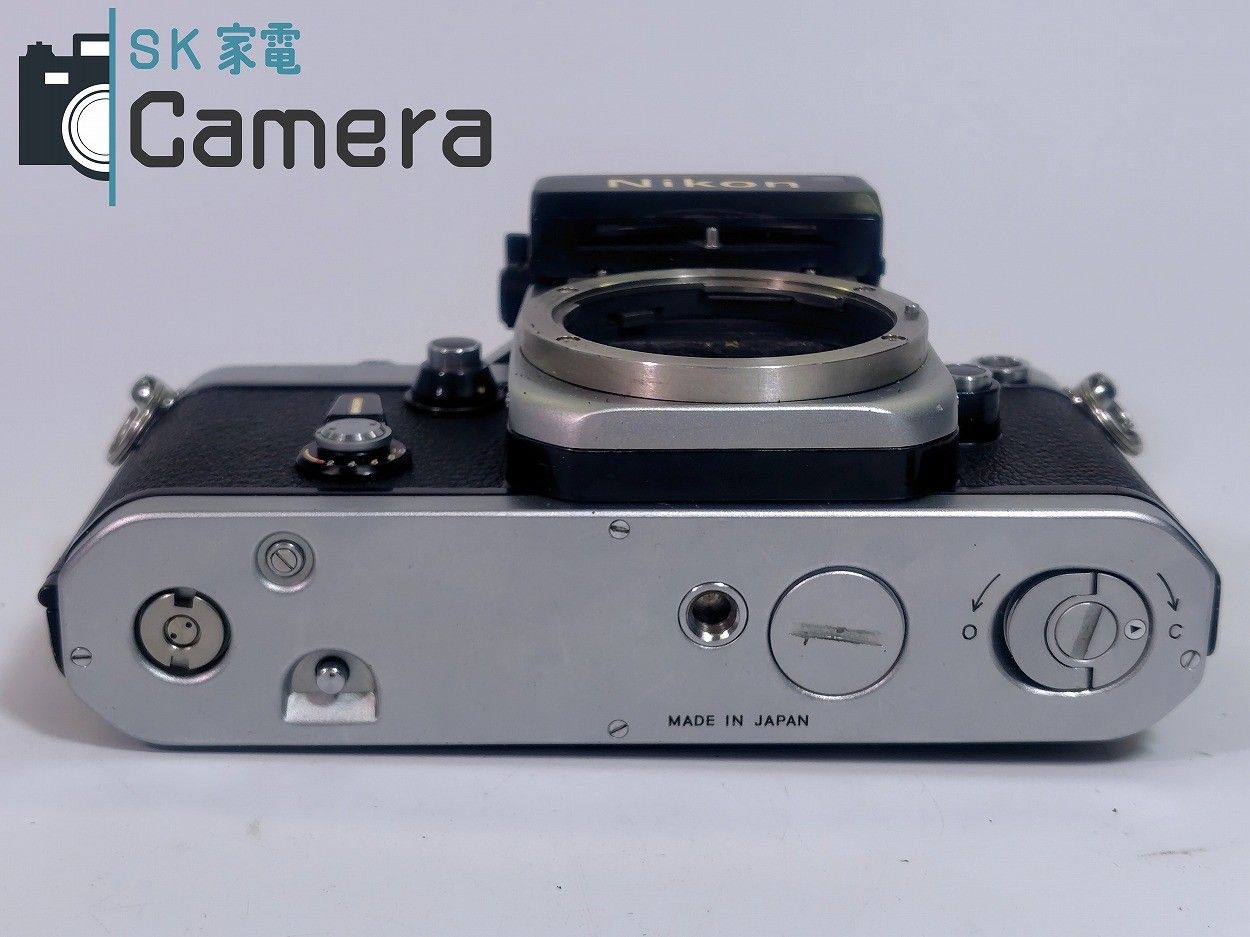 シャッター完動】Nikon F フォトミックファインダー付シルバー244186