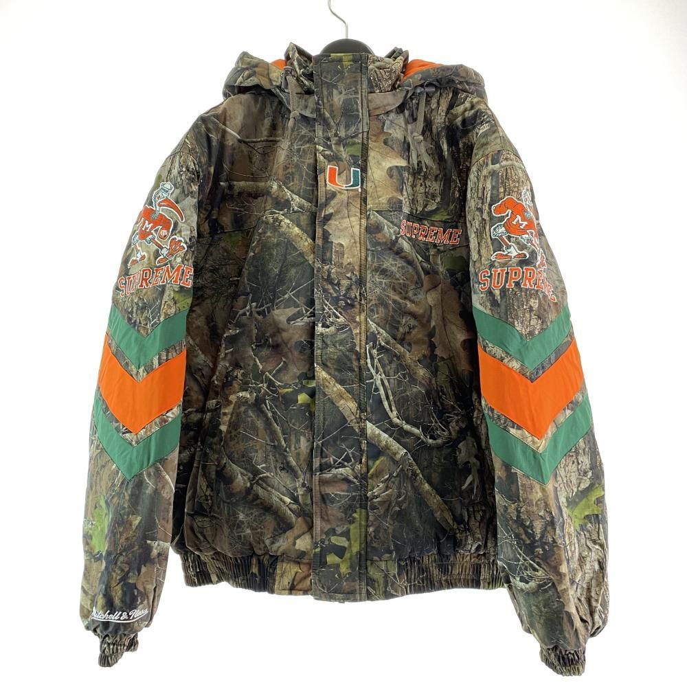 中古】Supreme Mitchell & Ness 24AW NCAA Hooded Stadium