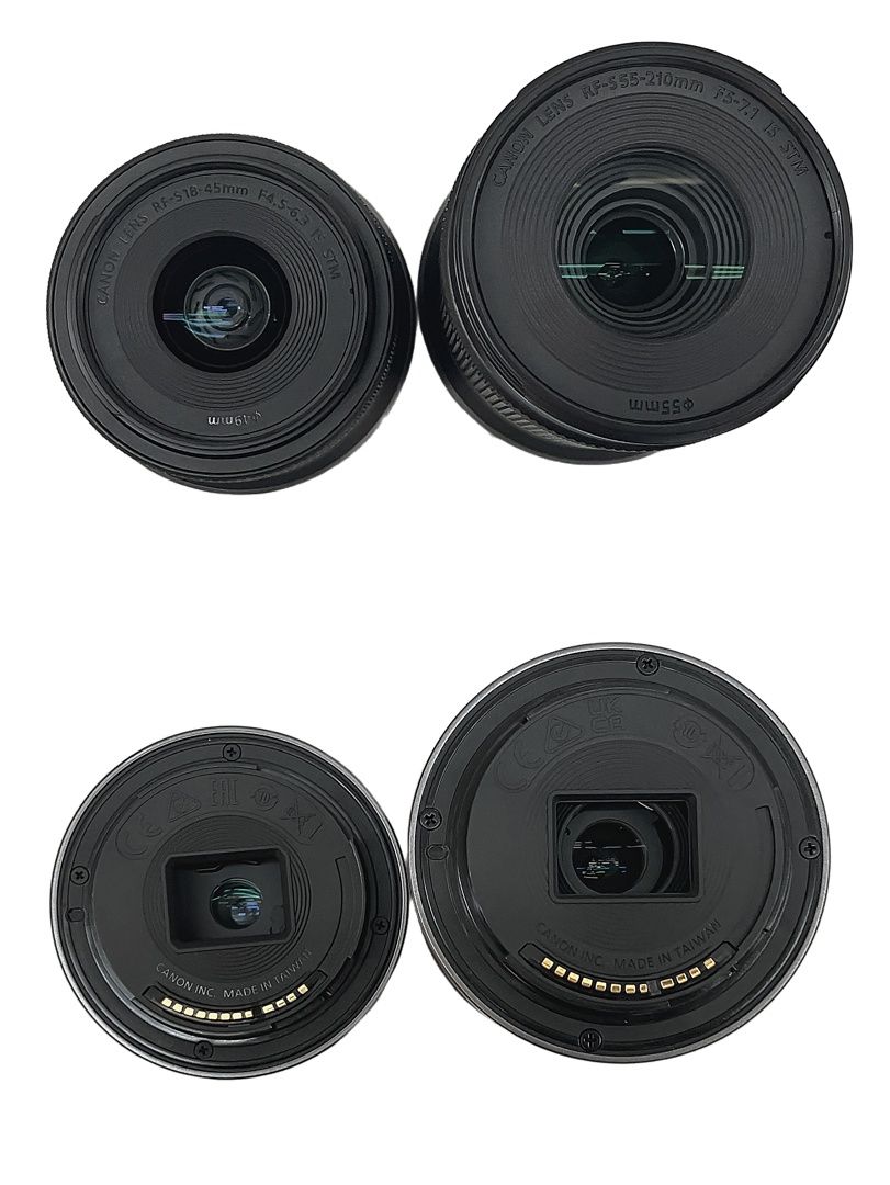 Canon R50 キッドレンズ 55-210mm & 18-45mm セット Amazon.com : Canon EOS R50 Mirrorless Camera RF-S 18-45mm f