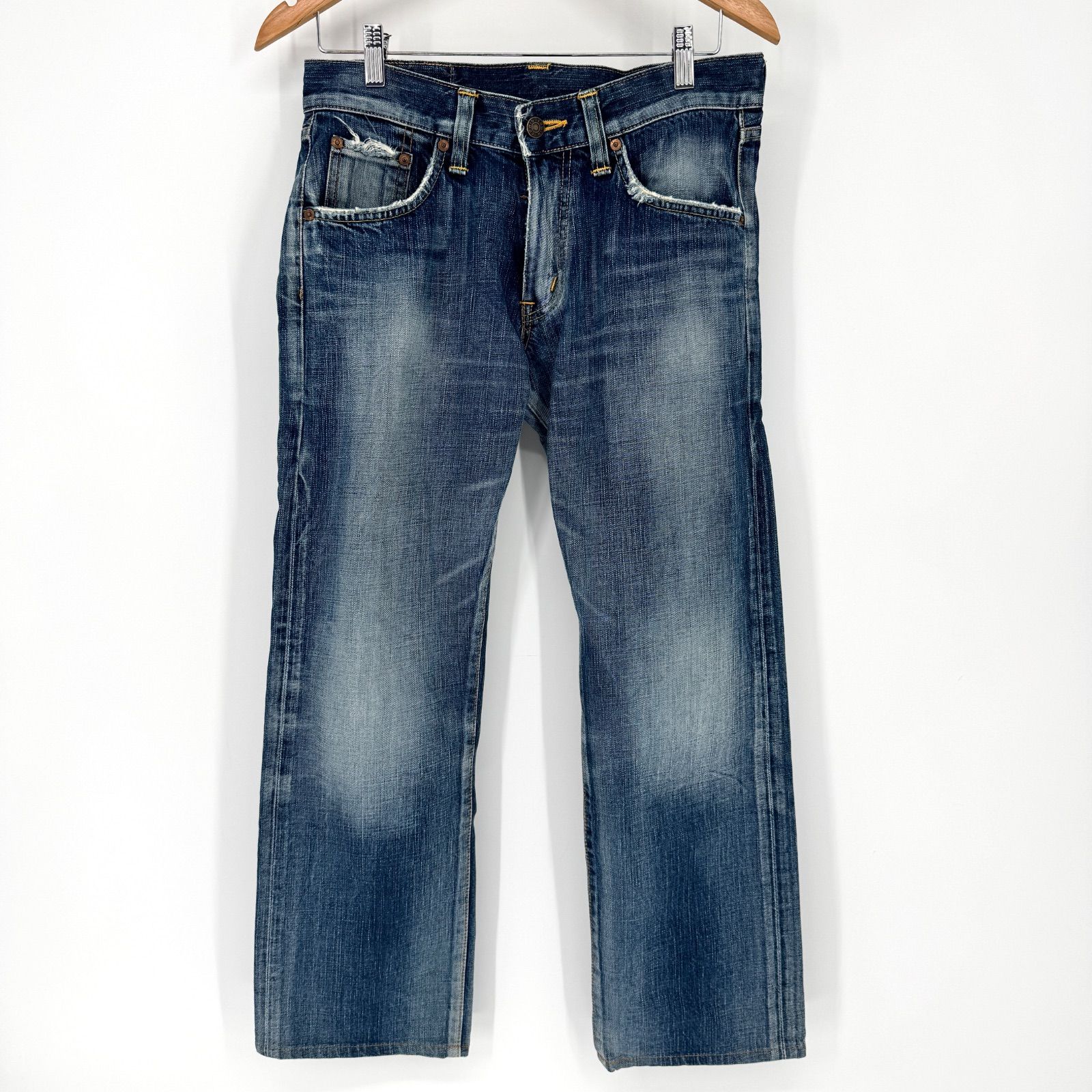 国産 EDWIN 503 ジーンズ 30×32 M相当 ジーパン デニム パンツ 