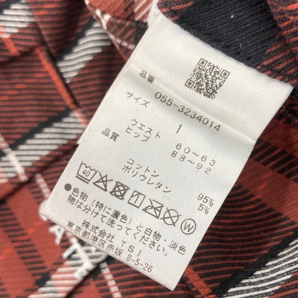 サイズ：1 PEARLY GATES パーリーゲイツ 2023年モデル ストレッチ プリーツスカート チェック柄 ブラウン系 [240101426573] ゴルフウェア レディース ストスト サイズ：1 PEARLY GATES パーリーゲイツ 2023年モデル