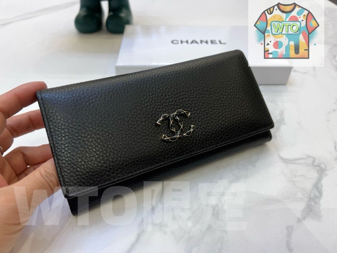 未使用　シャネル 2つ折り財布　財布　ウォレット 大人気☆定番】CHANEL スモール ウォレット 二つ折り財布