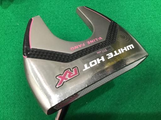 オデッセイ WHITE HOT RX V-LINE FANG 32インチ レディース パター PT スチール フレックスその他 レディース 女性用 右利き 右用 Cランク ゴルフクラブ