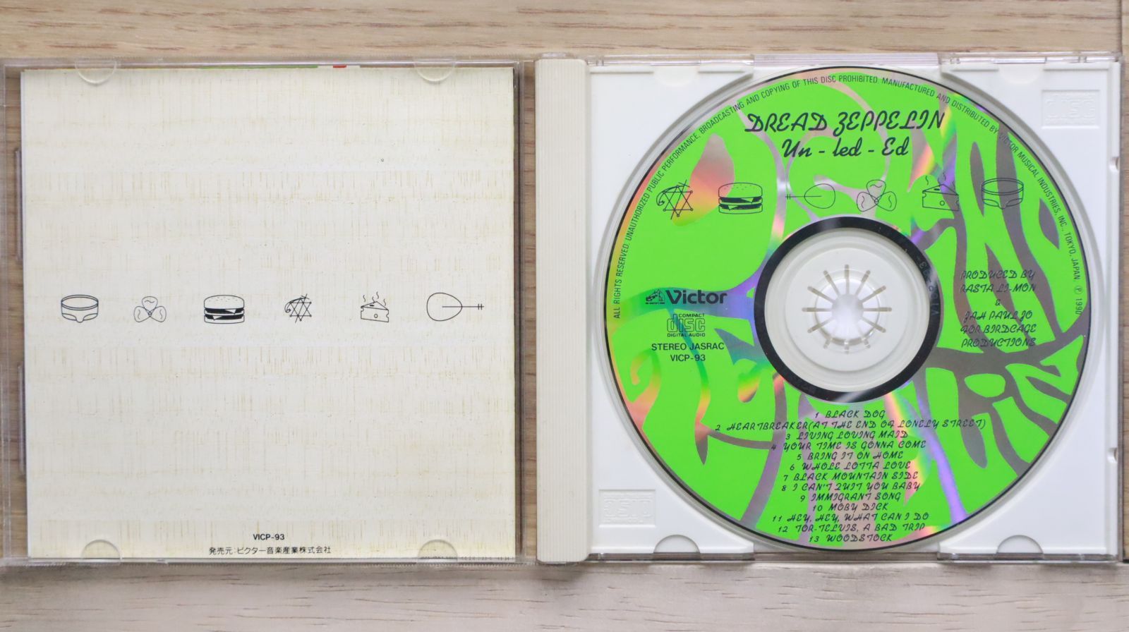 国内盤CD☆ドレッド・ツェッペリン/Dread Zeppelin□ Un-led-Ed