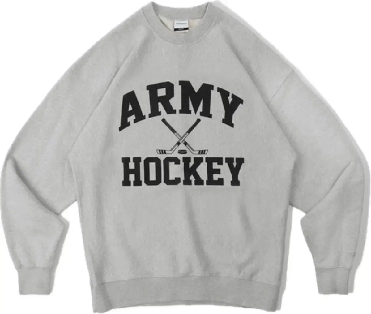 OUTSTANDING - CO アウトスタンディング Army hockey プリント パーカー スウェットシャツ
