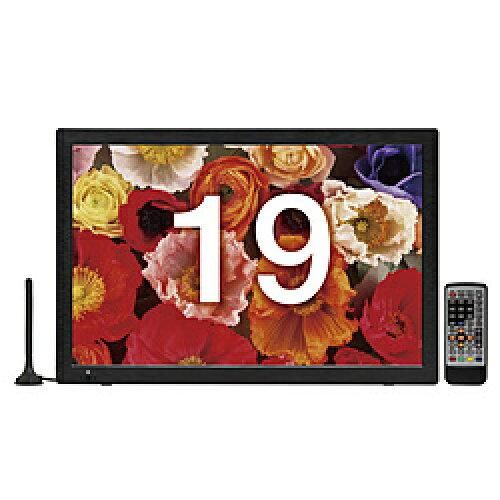 4営業日で発送 PT-190FTS 19V型 ポータブルテレビ ブラック PT-190FTS 19V型