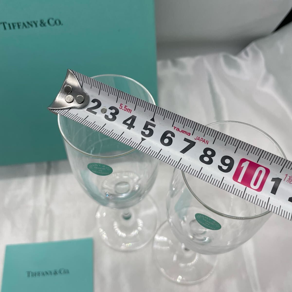美品】TIFFANY & Co. ティファニー シャンパングラス ペア
