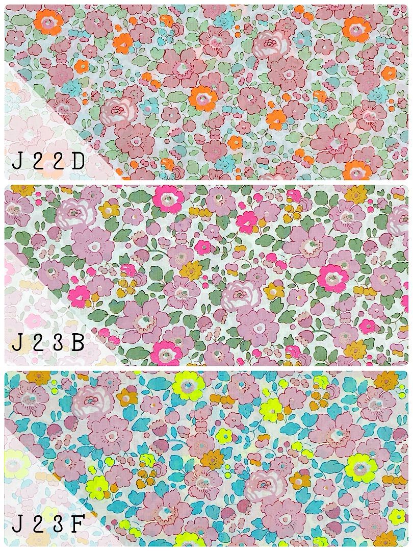 生地見本 ストア Betsy 生地幅108cm