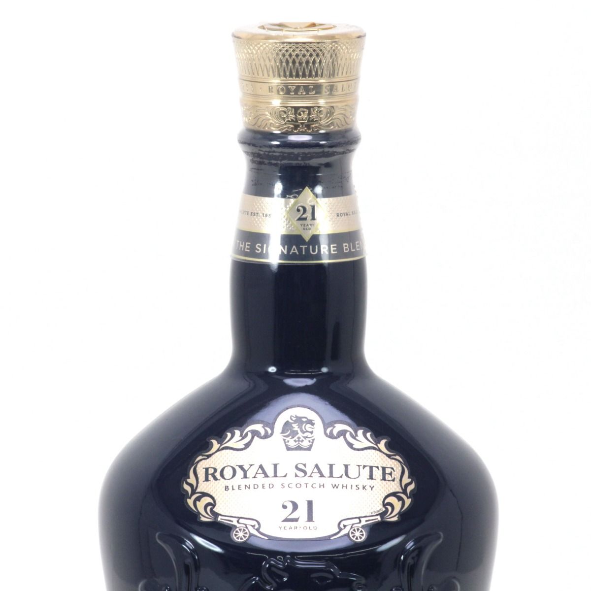新品未開封。 Salute スコッチウイスキー ROYAL SALUTE ロイヤルサリュート スコッチウイスキー 21年
