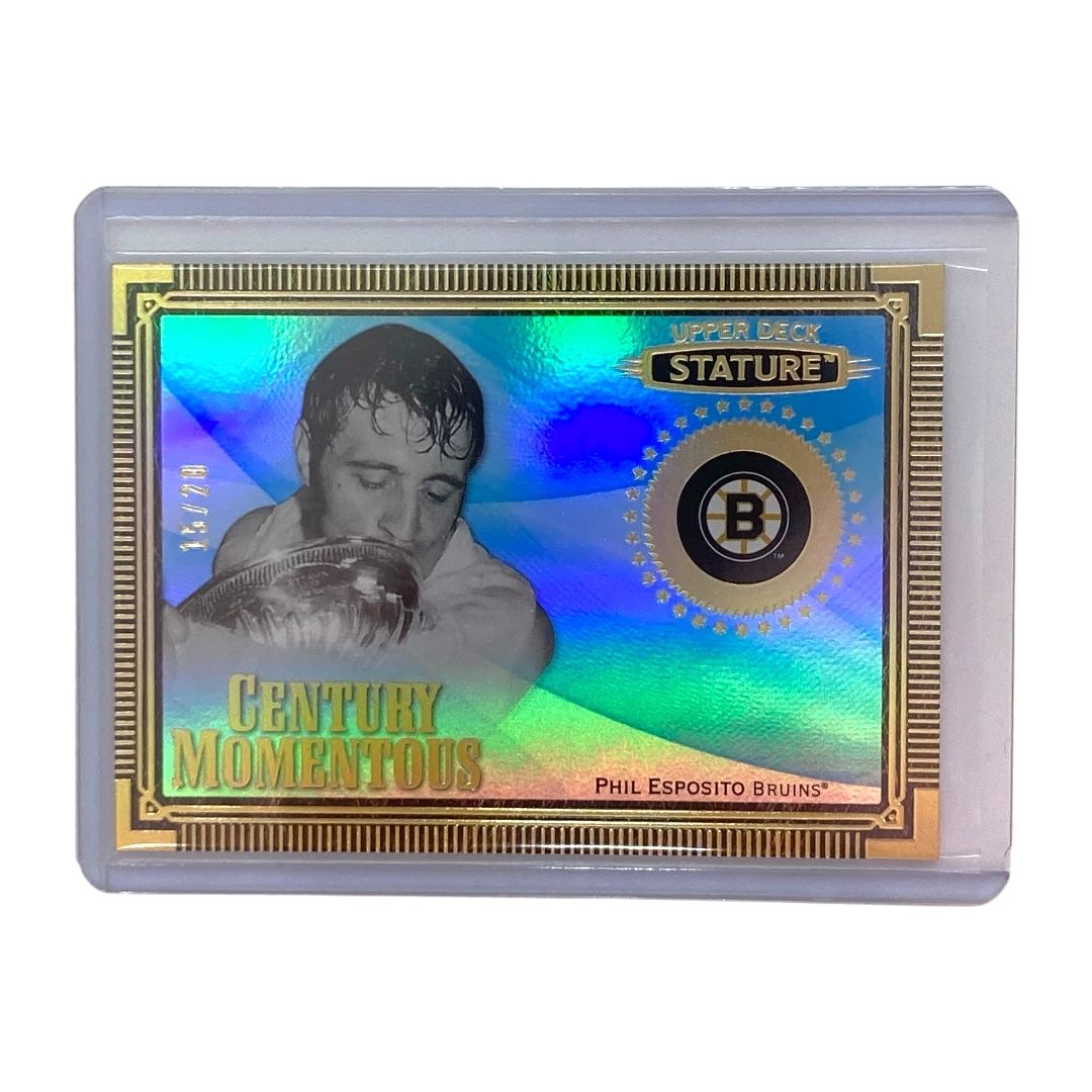 UPPER DECK NHLカード STATURE PHIL ESPOSITO BRUINS 15|20 CM-3 IT2