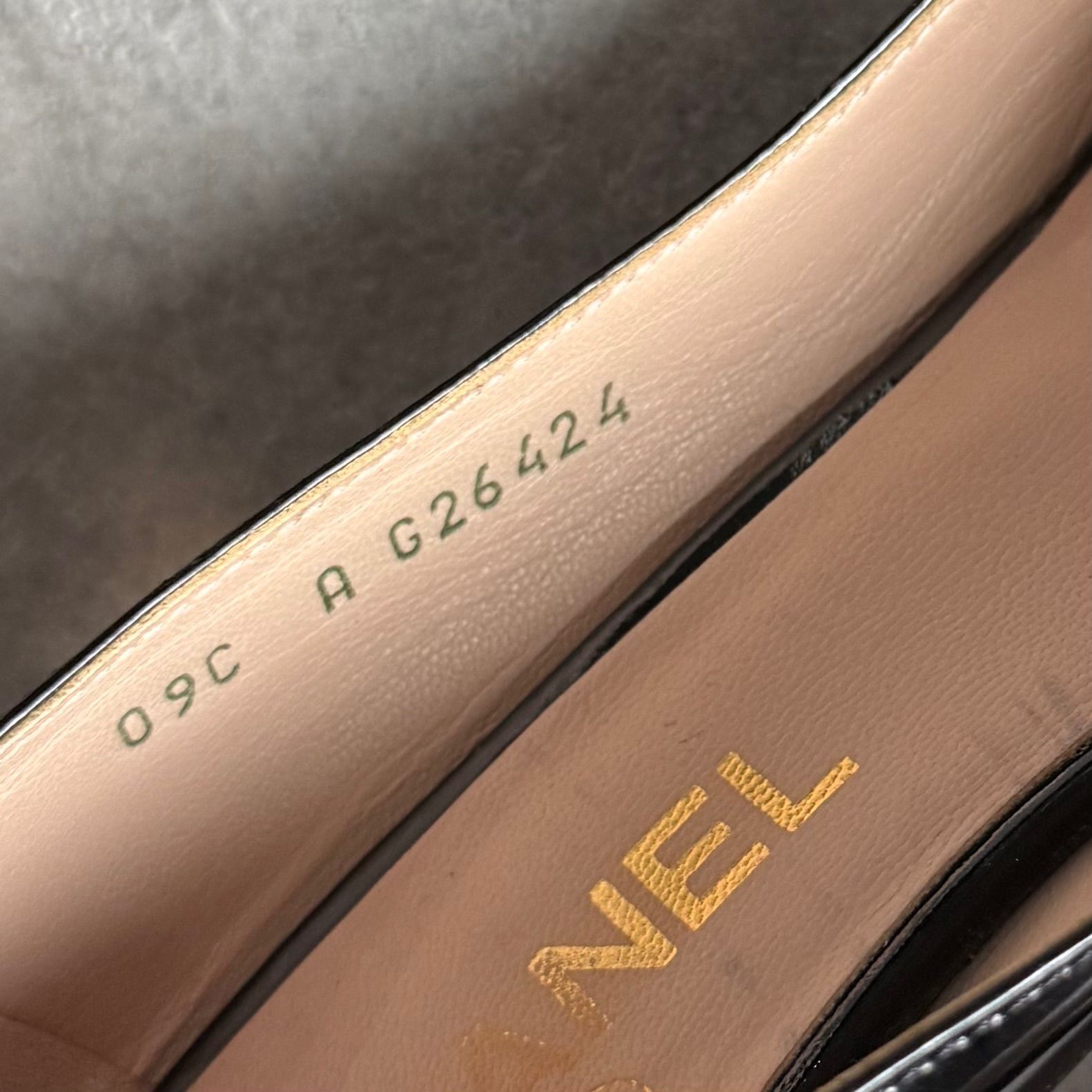 CHANEL シャネル ココマーク パテントレザー バイカラー パンプス