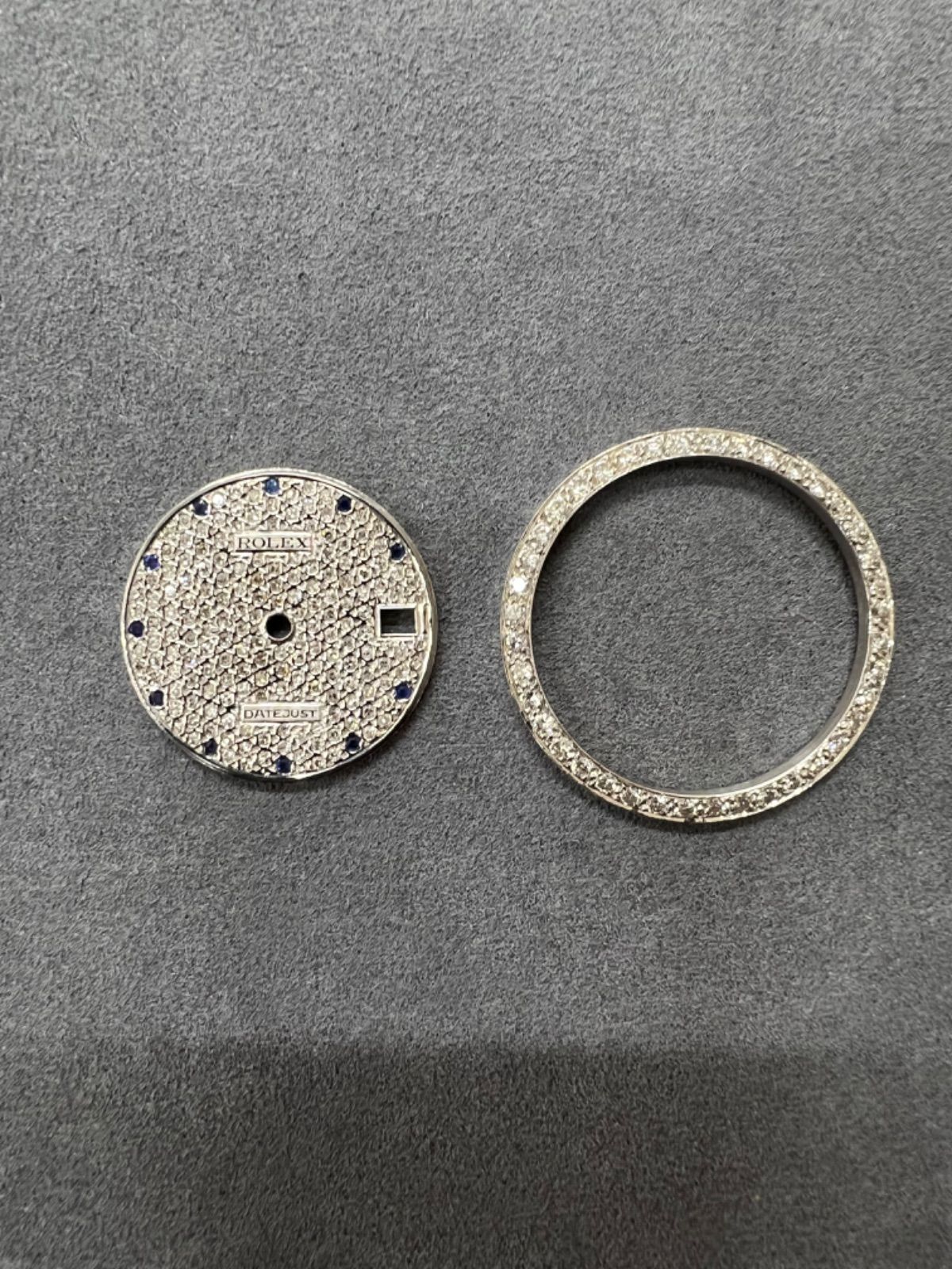 ダイスケページ ROLEX】ボーイズサイズ 文字盤 ベゼル セット WG ホワイト