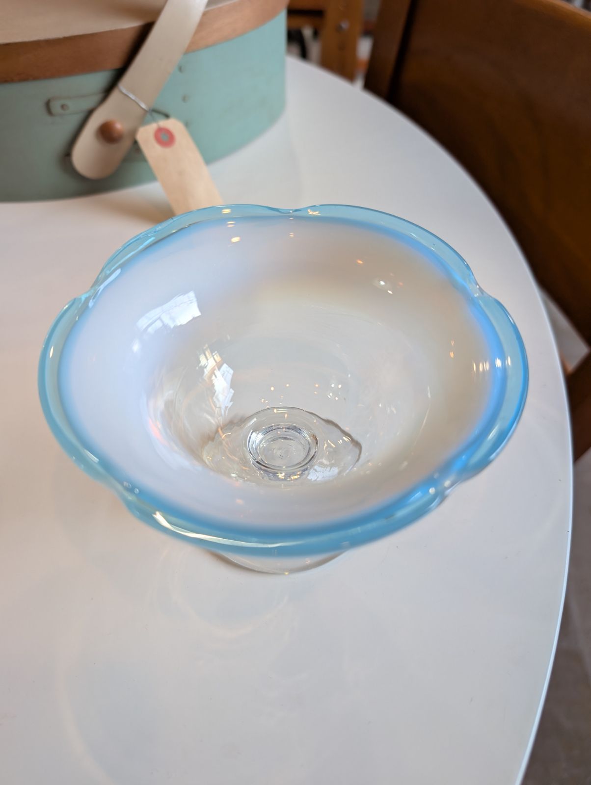 瀬戸焼 舞陶館 高台小鉢揃 5客セット 紫 土物 輪花鉢 コンポート