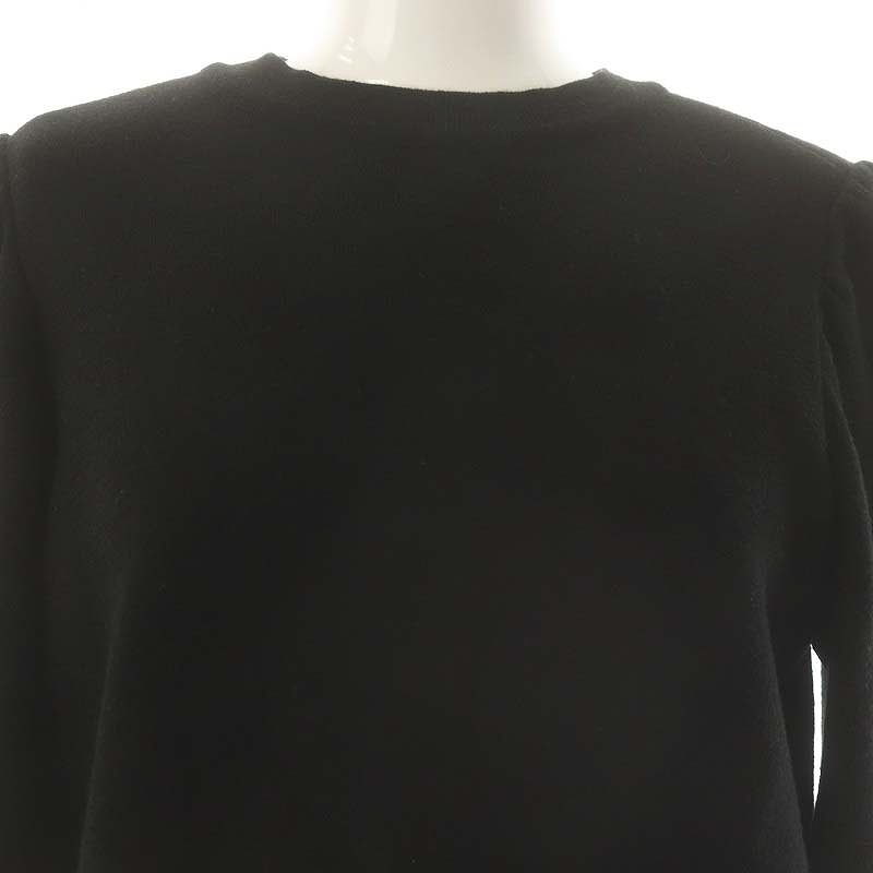シートーキョー SHE Tokyo 23AW Ulla ニット カットソー ウール 0 黒 