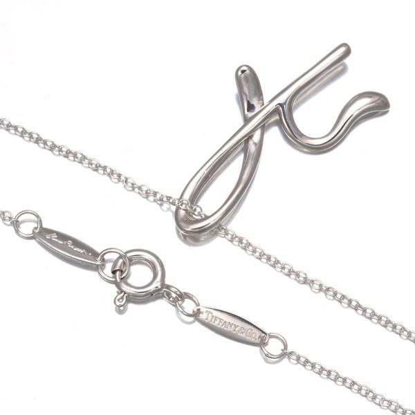 ティファニー ネックレス レター イニシャル H シルバー 925