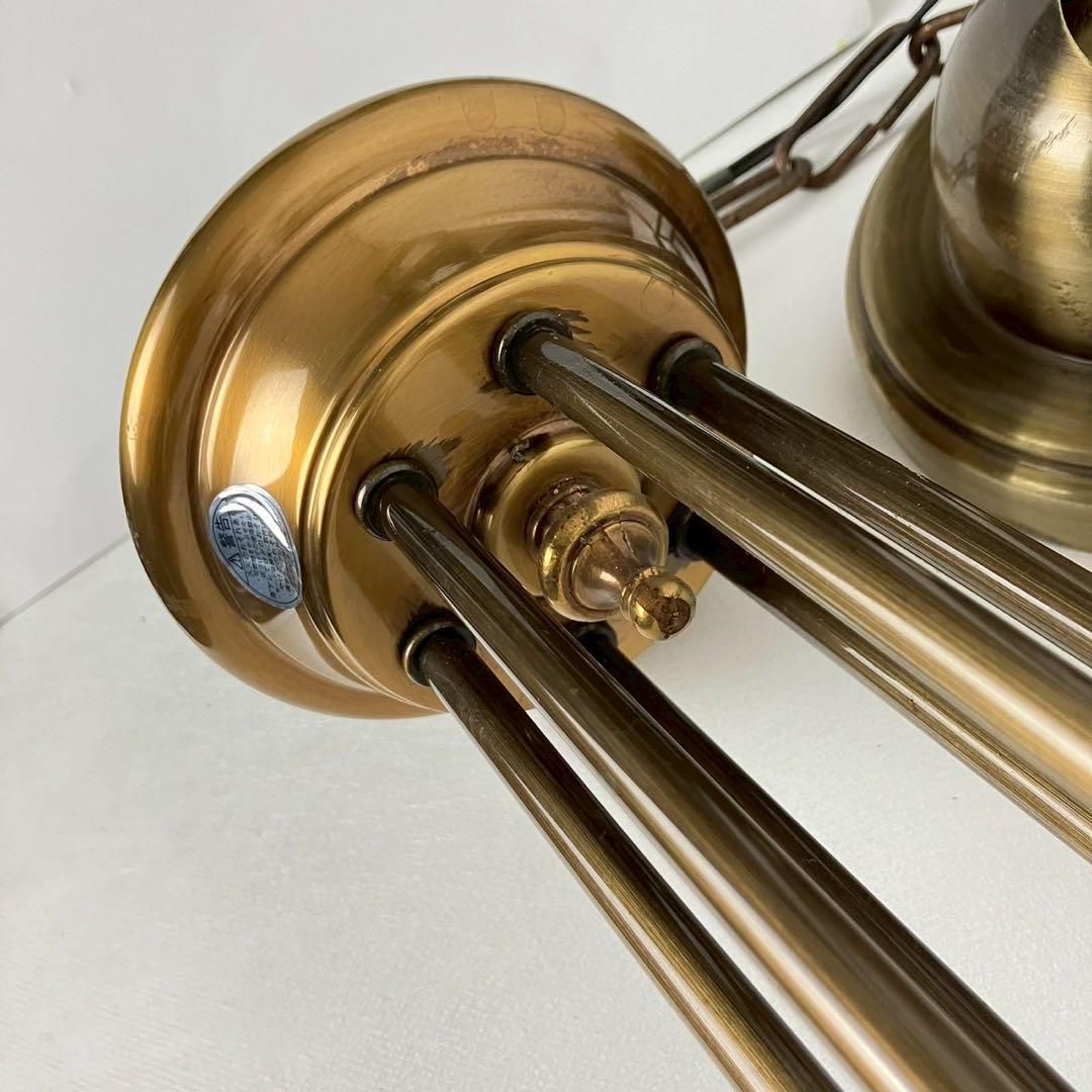 コイズミ 豪華 シャンデリア 6灯 天井照明 レトロ アンティーク