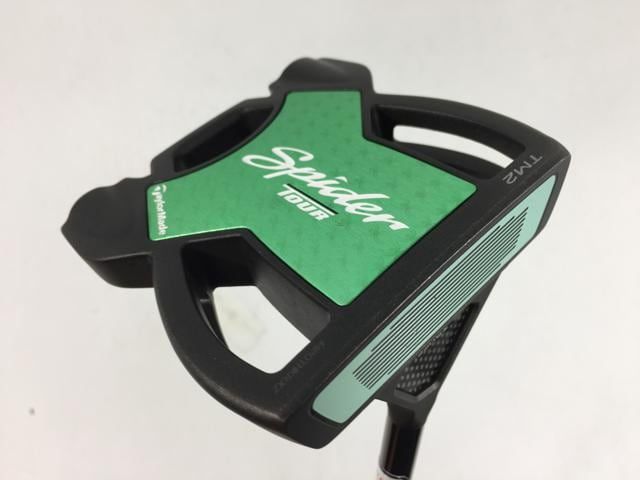 返品OK ゴルフクラブ テーラーメイド スパイダー ツアー TM2 TRUSS センター アイスミント パター 2025 KBS BLACK STEPLESS スチール パター