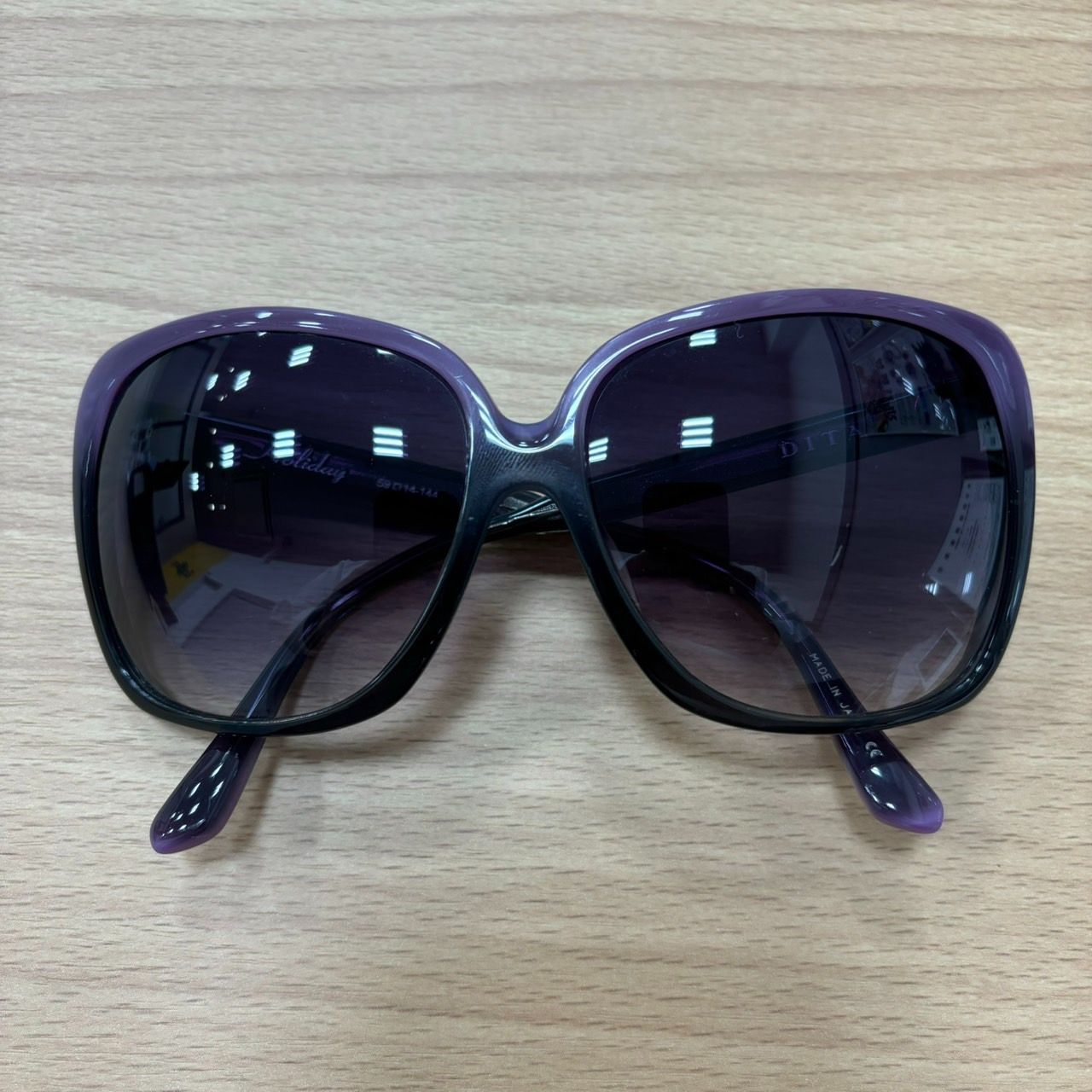 DITAサングラス ケース付き Large Leather Hard Shell Eyewear Case - DITA Eyewear Official