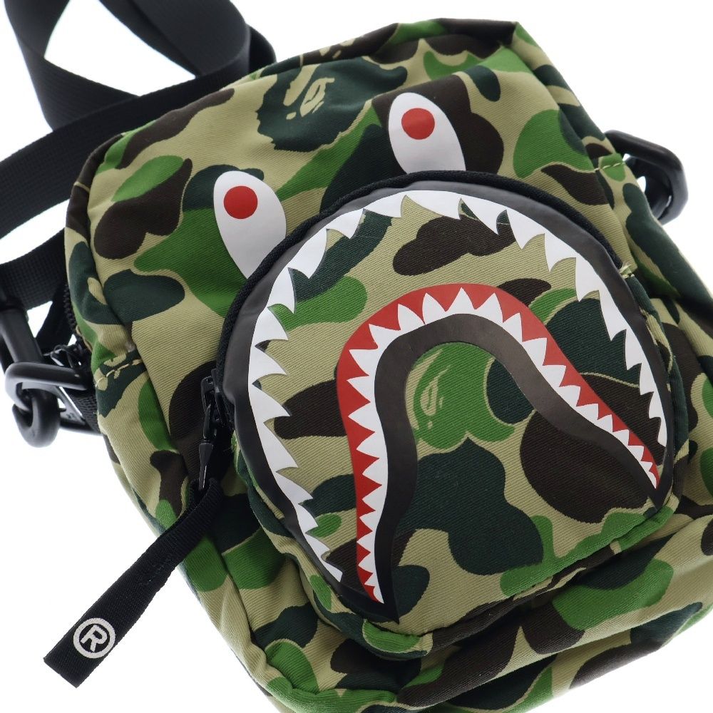 BAPE COLOR CAMO SHARK MINI BAG ショルダーバッグ A BATHING APE｜(M 