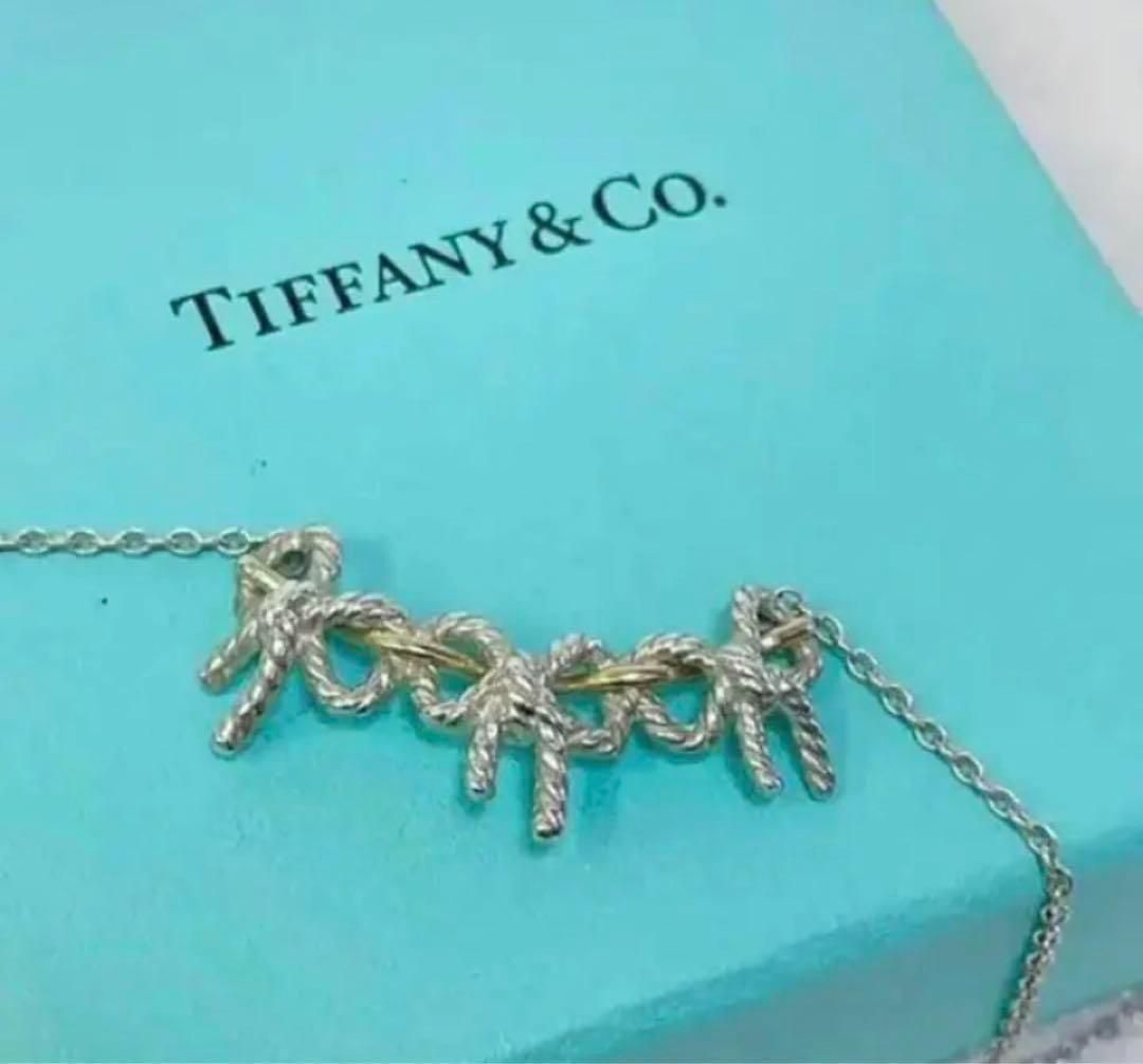 TIFFANY&CO.|ティファニー。リボン ネックレス|HARDOFFオフ