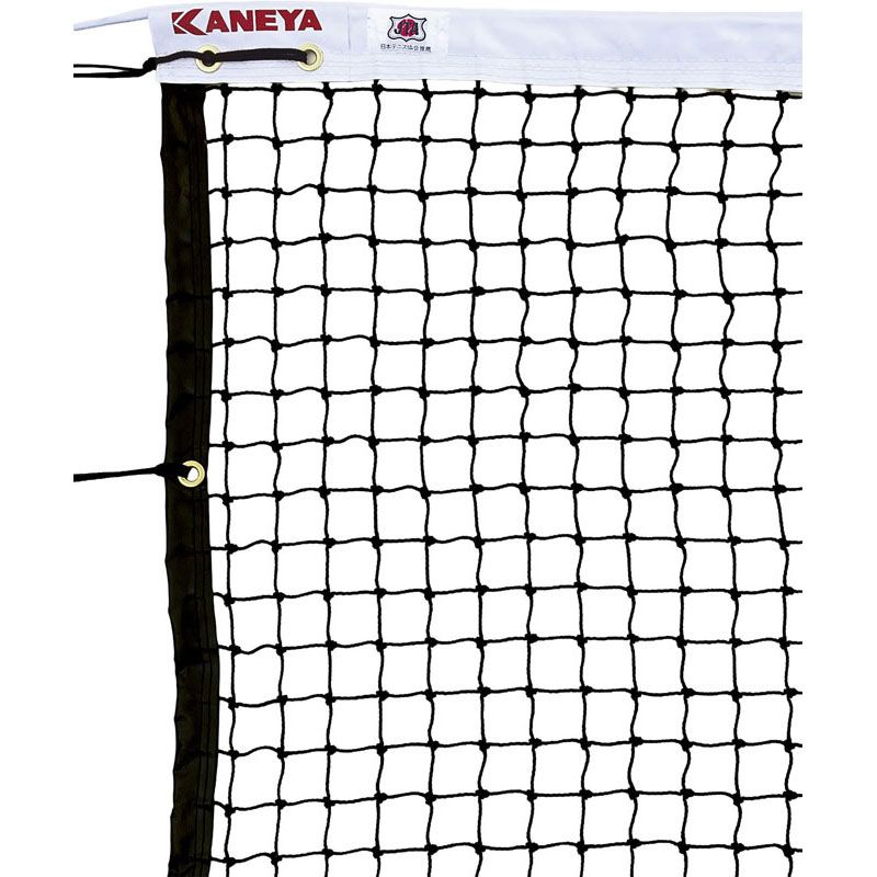 KANEYA カネヤ 硬式テニスネットT60 テニス ネット (k5001)、黒 カネヤ