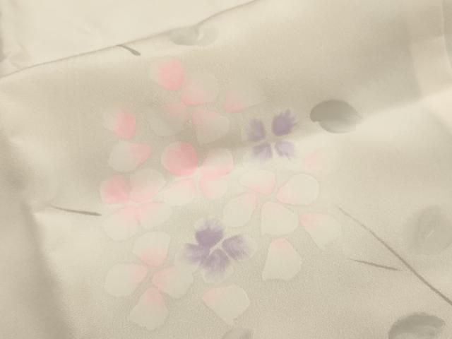 平和屋着物□長襦袢 袷 麻の葉文 正絹 逸品 DAAT8703zy