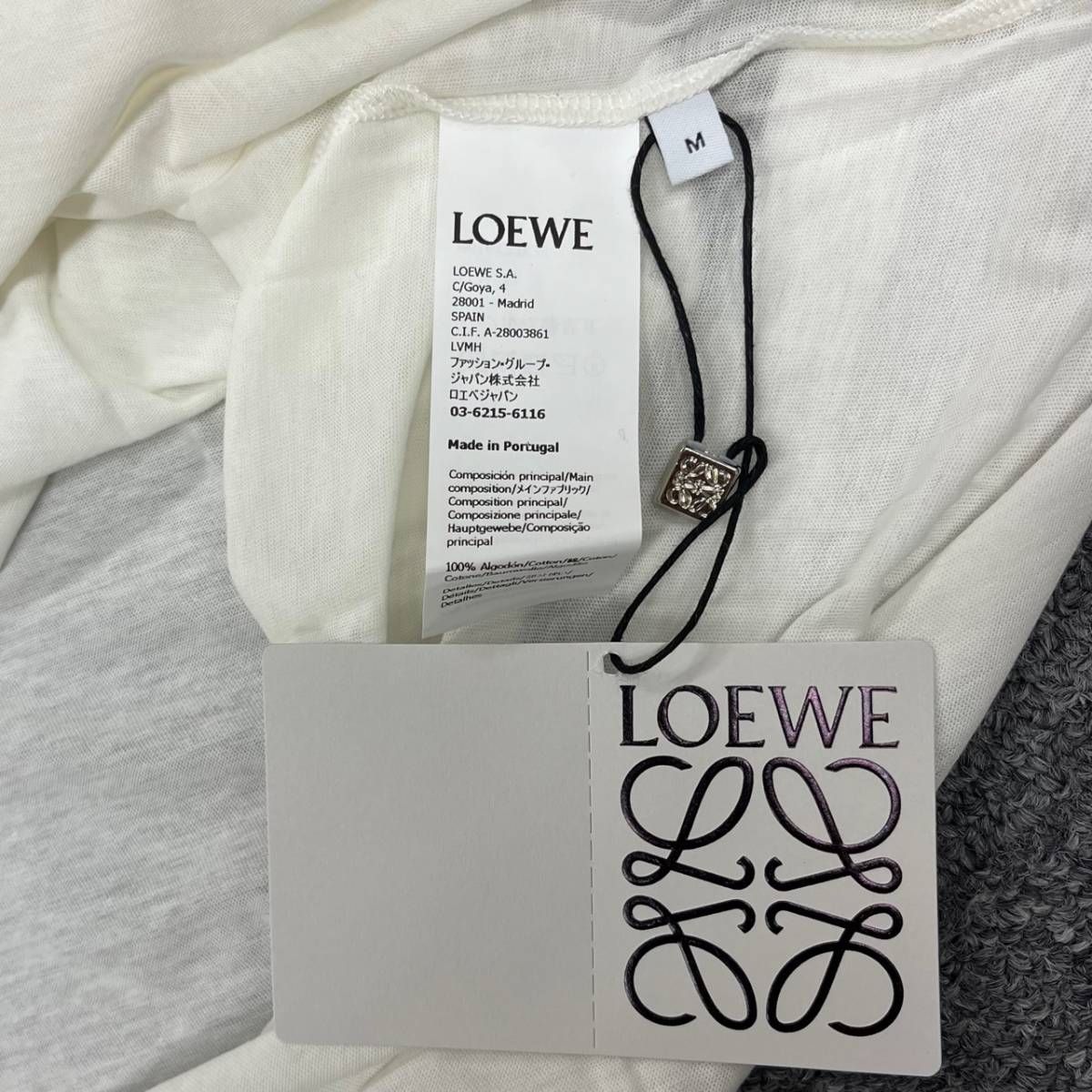 LOEWE PAULA´S IBIZA コラボ ロゴ アップリケ クルーネック T