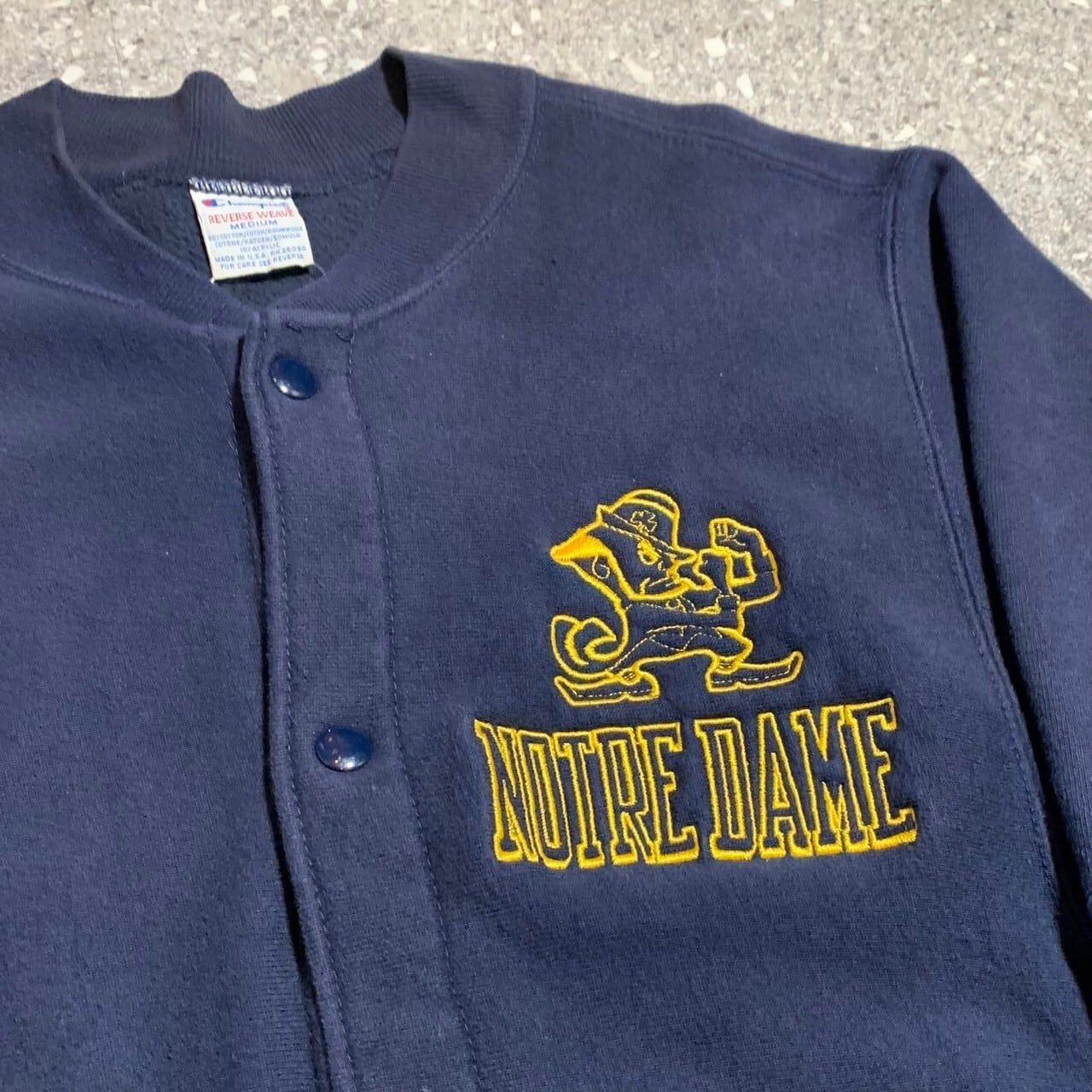 B15】90s Champion reverseweave Snap button Sweatshirts/1990年