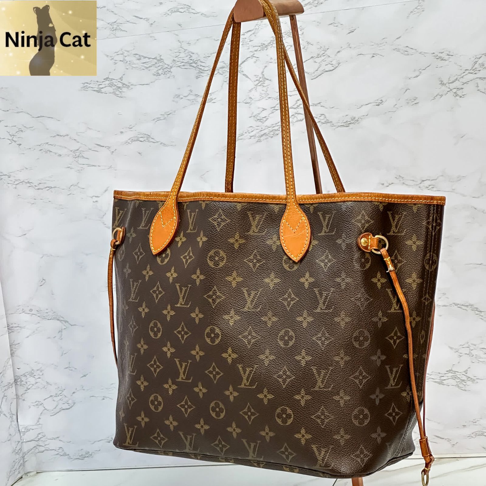 LOUIS VUITTON モノグラム ネヴァーフル MM トートM40156