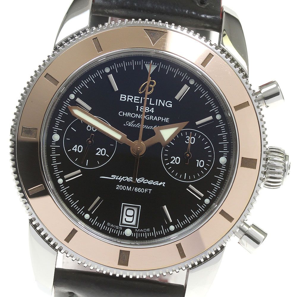 ブライトリング BREITLING U23370 スーパーオーシャン ヘリテージ クロノグラフ 自動巻き メンズ箱・保証書付き_840757