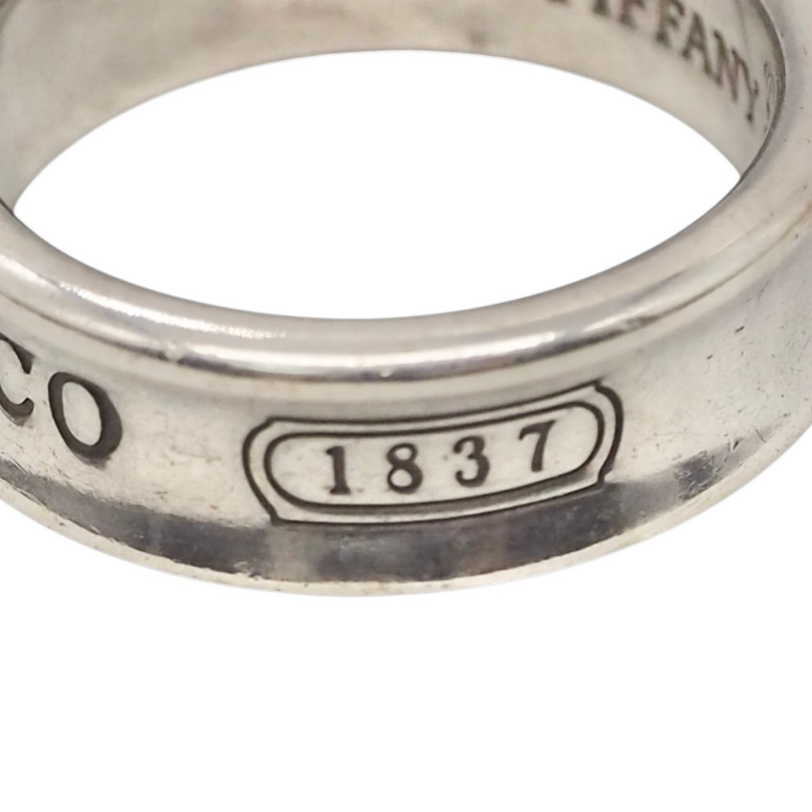 ティファニー ナローベーシック リング 指輪 1837 12号 シルバー 925