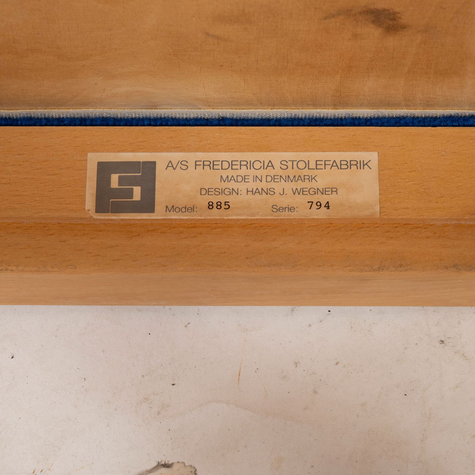 ダイニングチェア フレデリシア FREDERICIA model885 ビーチ材(3