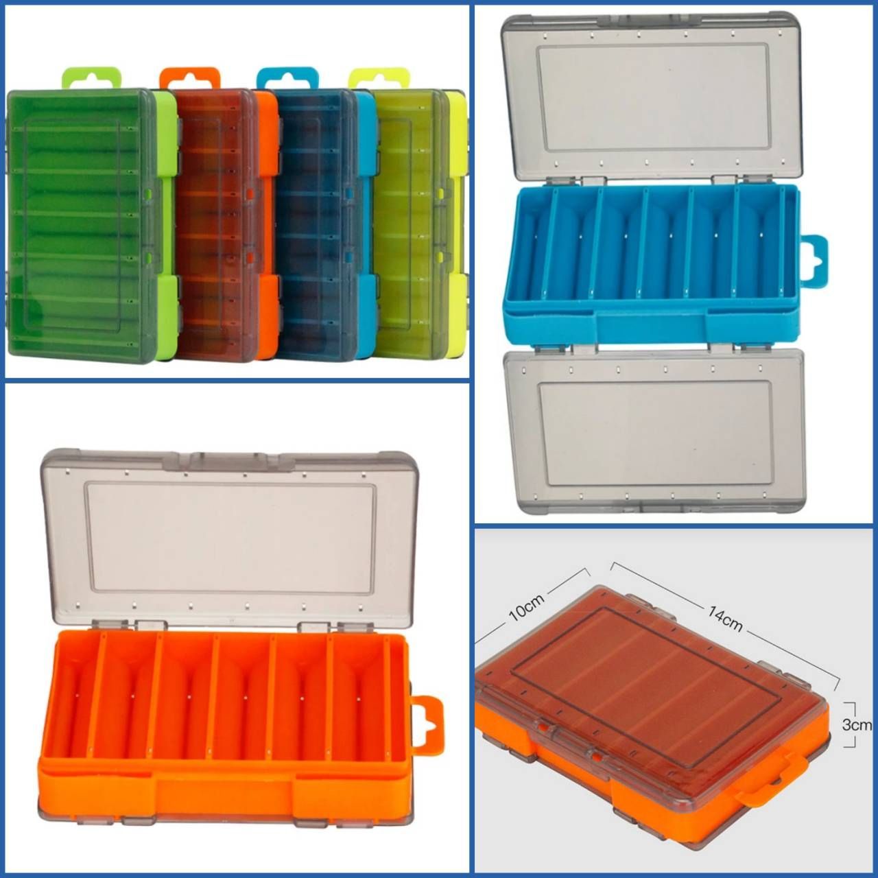 メタルジグ 12個セット 収納ケース付き 両面収納□リバーシブルケース【メタルジグ・ミノー・ルアー12個収納