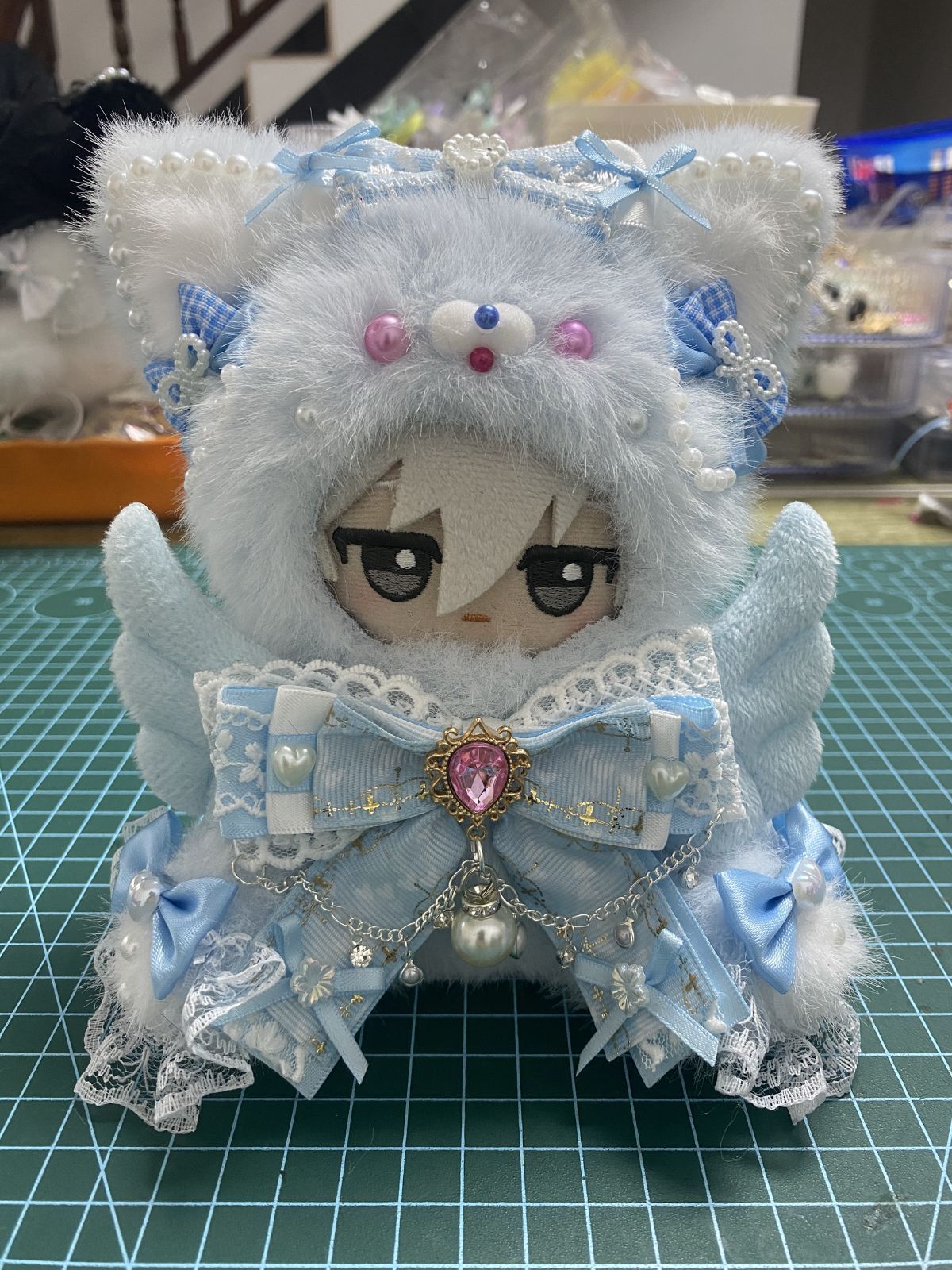 ぬいぐるみ・人形・置物 b.184 ぬい服 12cm ちびぐるみ 着ぐるみ