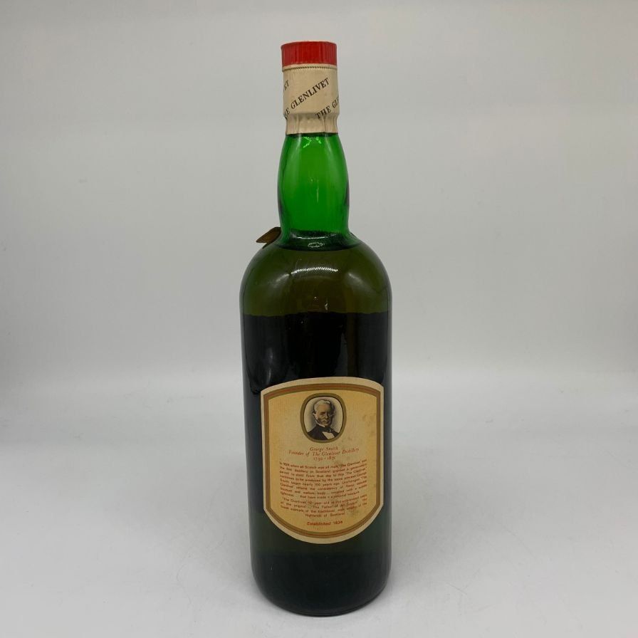 グレンリベット 12年 アンブレンデッド 赤アザミ 1000ml 43%【C4  