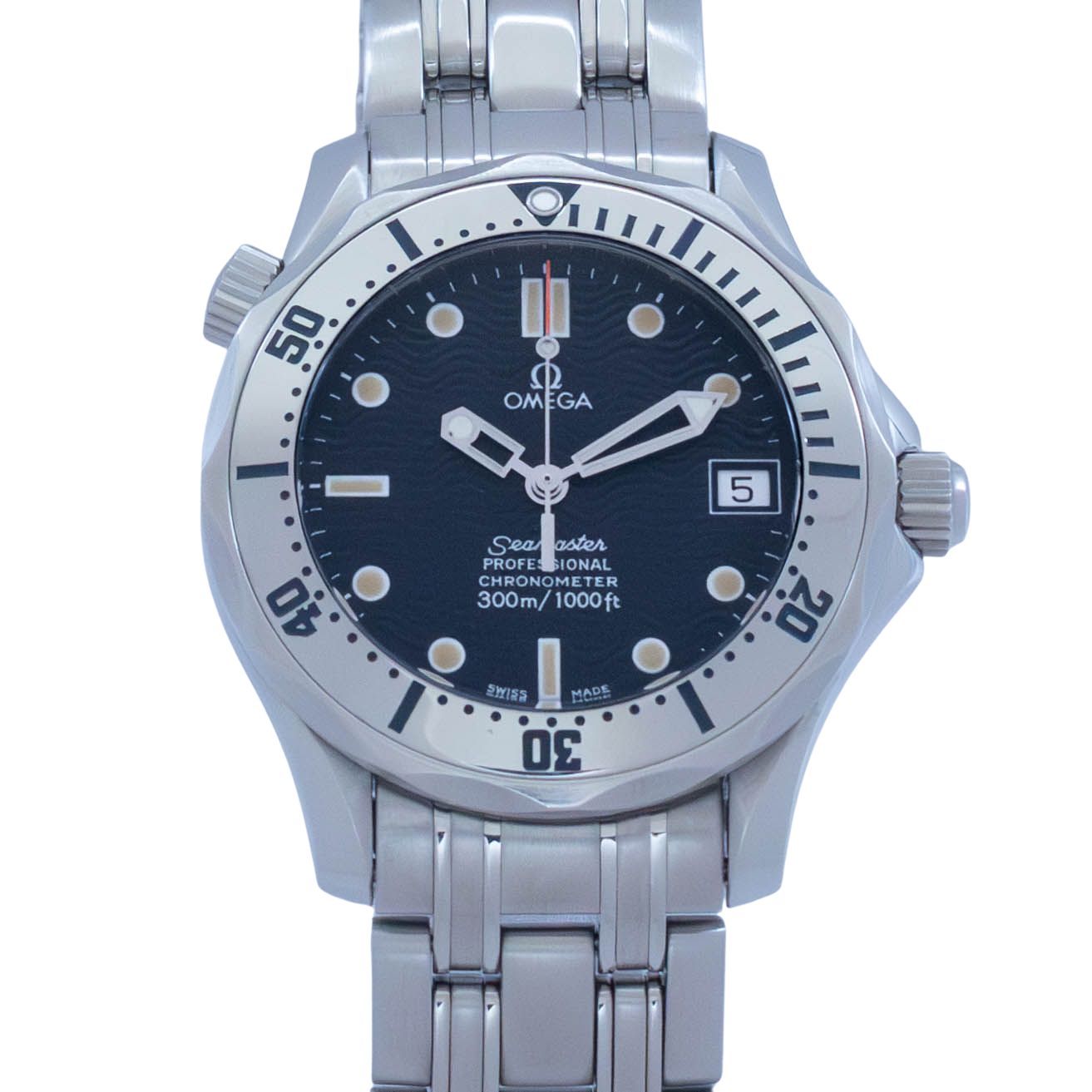 オメガ OMEGA シーマスター 2552.80 OMEGA Seamaster 自動巻き 腕時計 メンズ ユニセックス 青