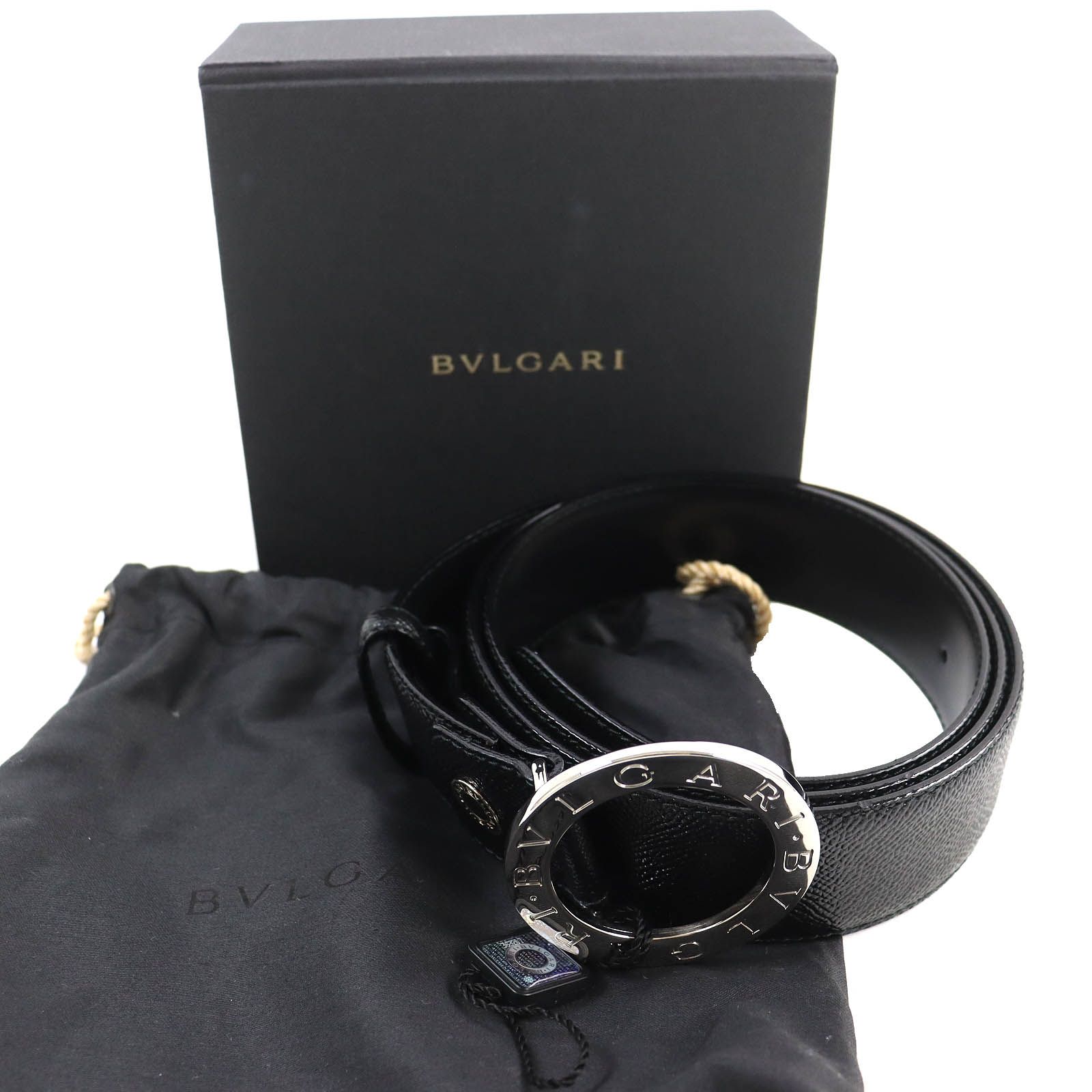 未使用品△BVLGARI ブルガリ 20230 ブルガリブルガリマン レザー ...