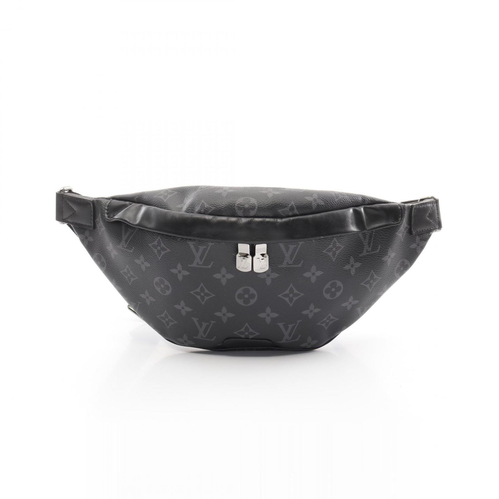 ルイ ヴィトン LOUIS VUITTON ウエストバッグ ボディバッグ ディスカバリー バムバッグPM モノグラムエクリプス M46035 PVCコーティングキャンバス レザー ディスカバリー バムバッグPM メンズ Used A
