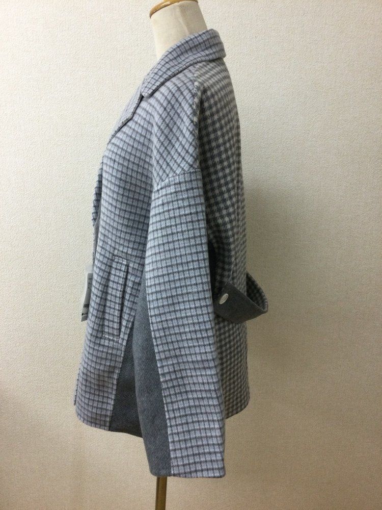 グレー系チェック