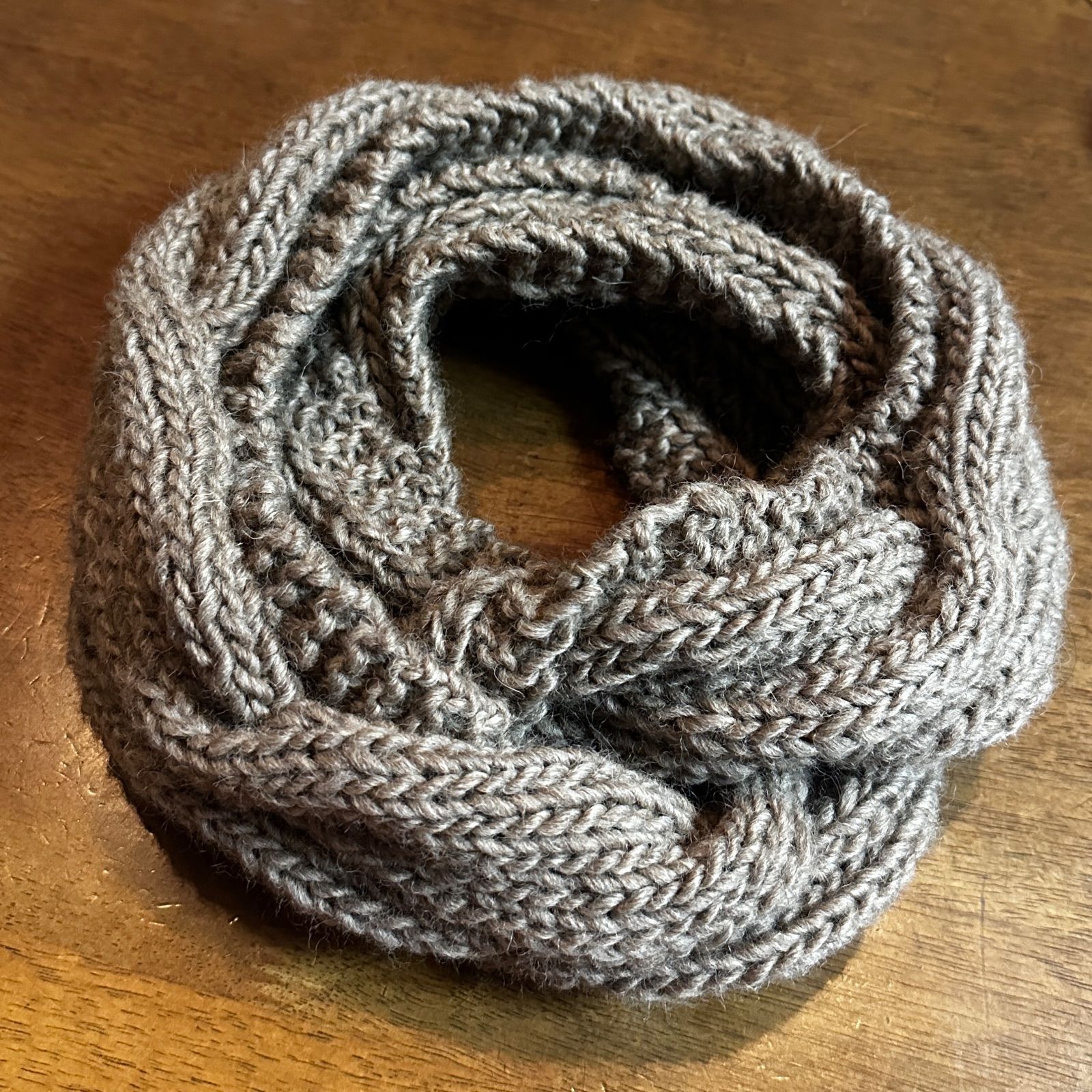 オンライン ショップハンドメイド・手芸 - アラン模様のスヌード
