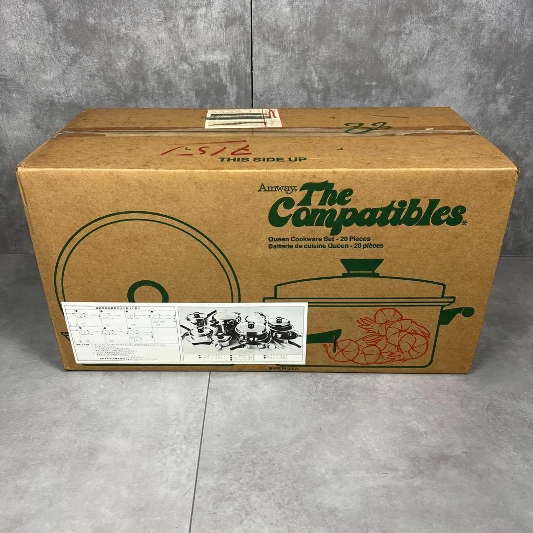 Amway アムウェイ Queen Cookware クィーンクックウェア 20ピースセット 調理器具 鍋 パン 25D9260SR05324