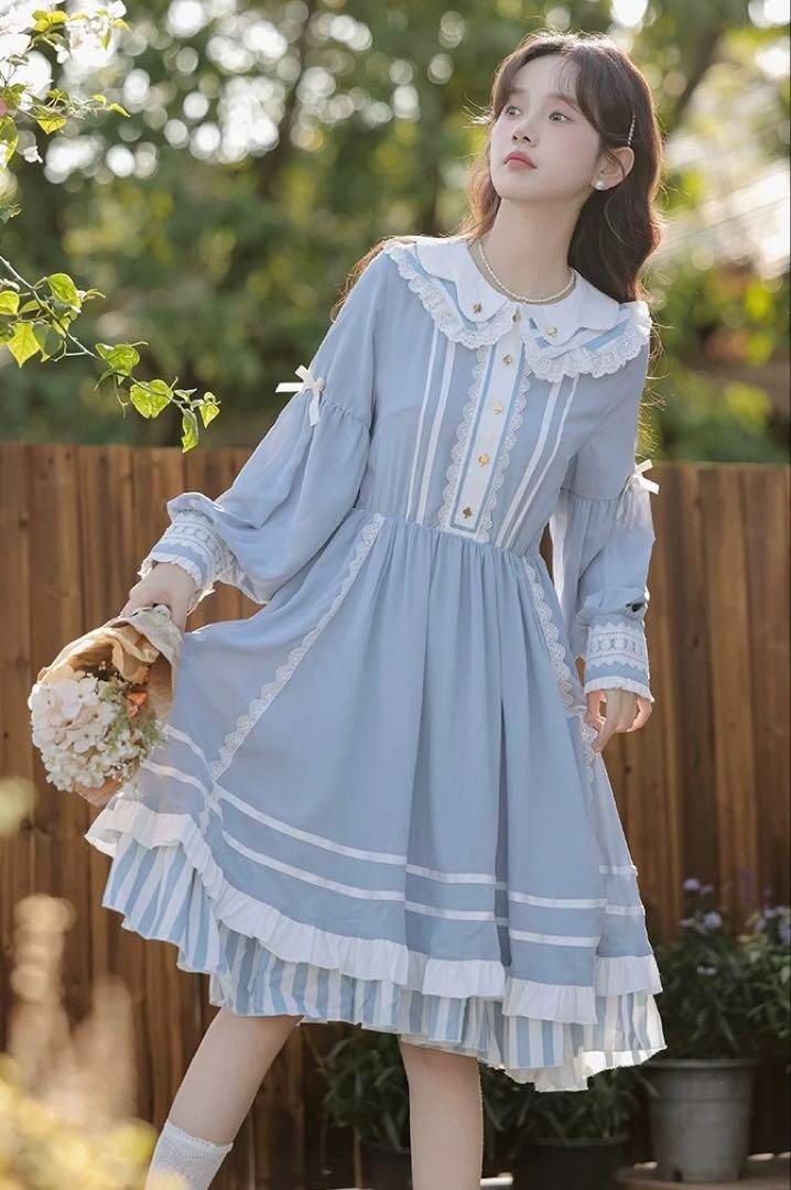 新品未使用愛されシンプルワンピース 普段着お出かけにオススメ