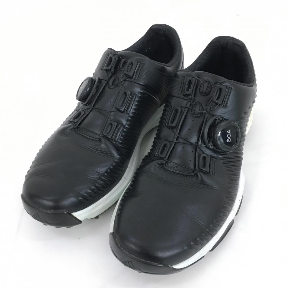 ☆SALE価格☆【美品】アディダス ゴルフシューズ 黒 アディ