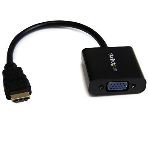 【新品・2営業日で発送】Startech HDMI to VGA Adapter Converter for Desktop PC ／ Laptop ／ Ultrabook - 1920x1080(HD2VGAE2)