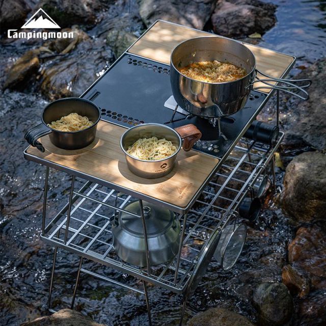 キャンプ IGT テーブル ブリッジテーブル ST-310 ST-340 用 CAMPINGMOON IGTテーブル 遮熱板 遮熱テーブル soto ST-310 ST
