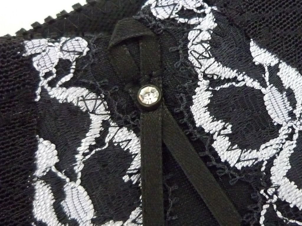 定価28600円 最 補正下着 シャンデール シャルム ロング ガードル サイズ82 パールブラック 立体成形 メッシュテープ ヒップUP _SB1